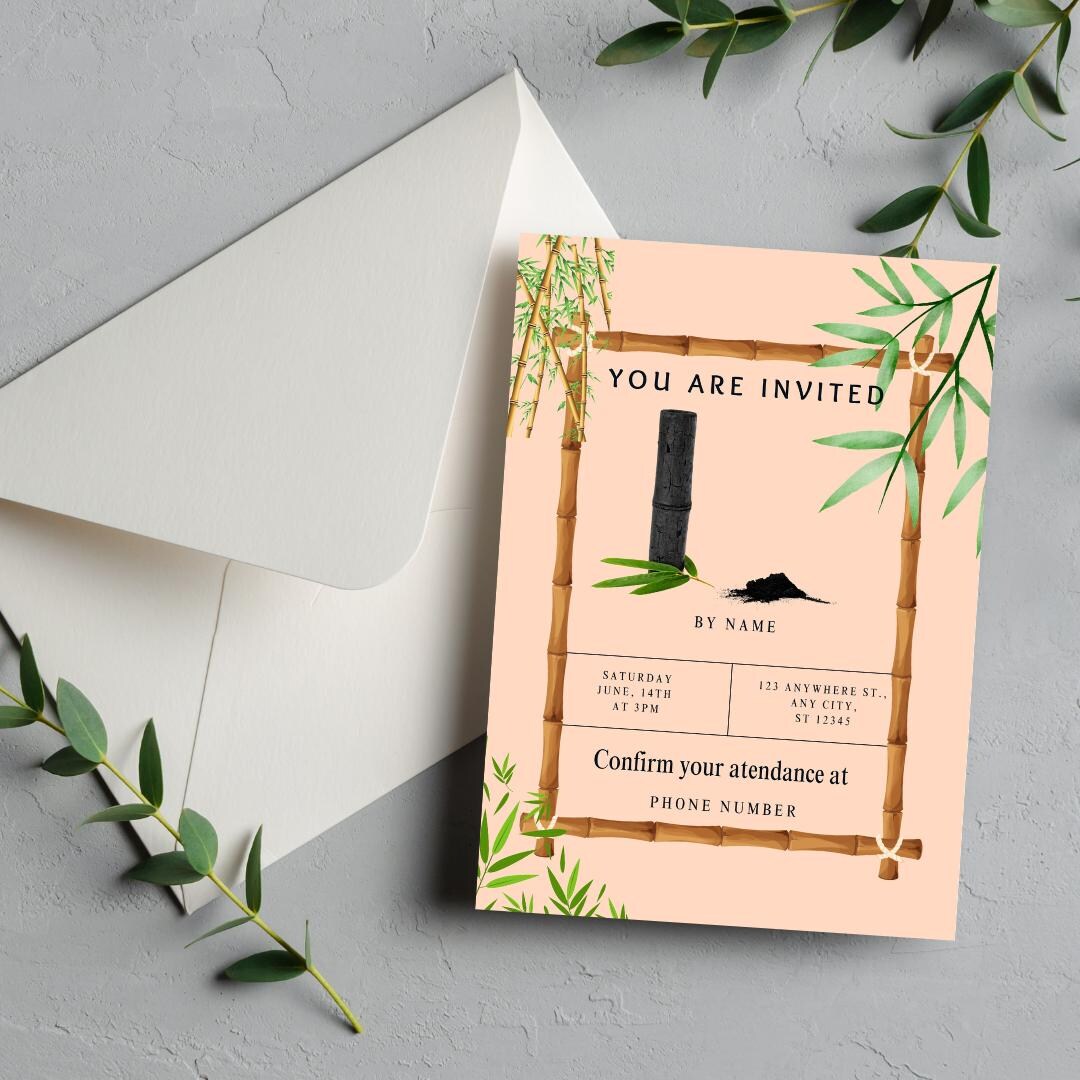 Editable Invitation Template, Digital Download, Canva Invite, Birthday ...