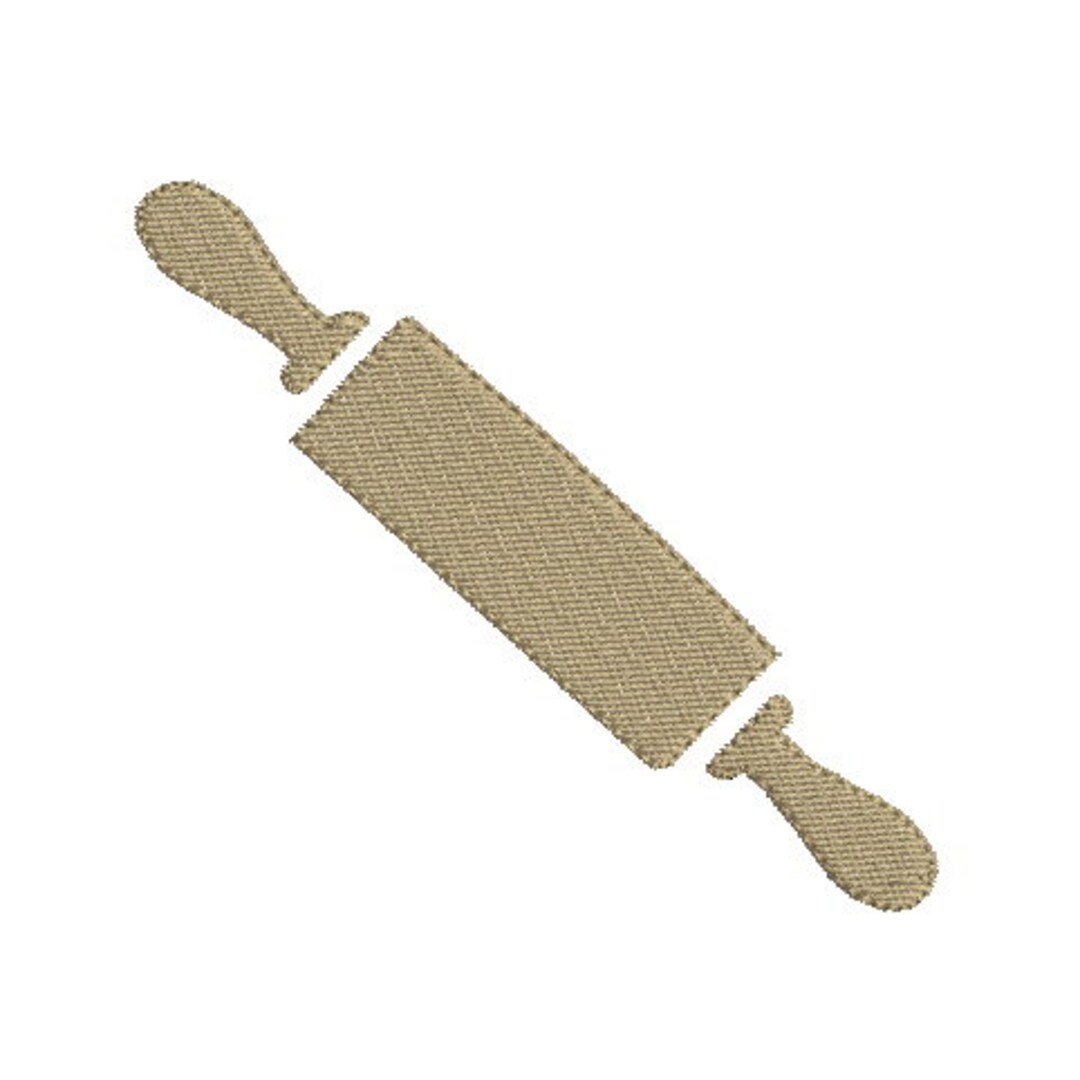 Instant Download Roll Pastry Rolling Pin Embroidery Design Etsy