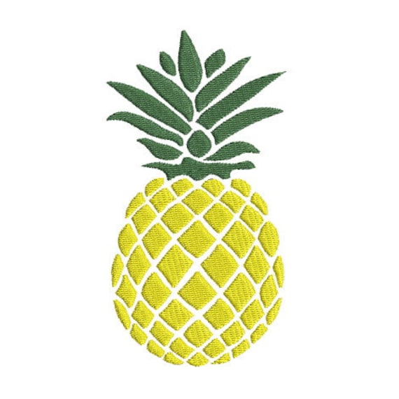 Instant Download Pineapple Embroidery Design Machine Etsy