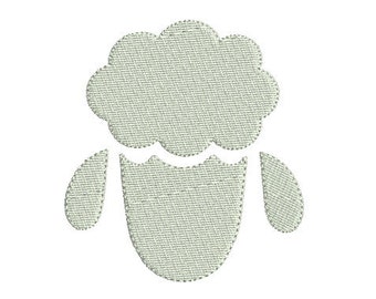 Instant download sheep embroidery design machine