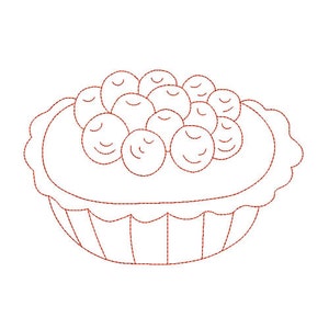 Instant Download Cake pie haft projektowanie maszyny.