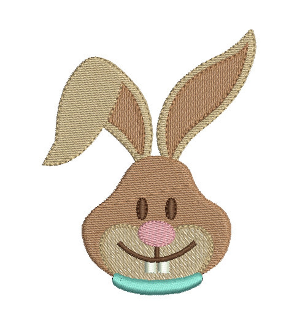 Instant Download Easter Bunny Embroidery Design - Etsy