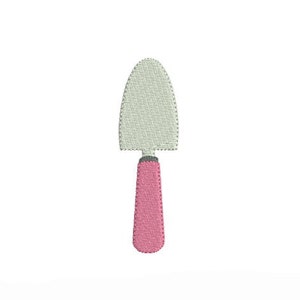 Embroidery design machine gardening shovel garden instant download