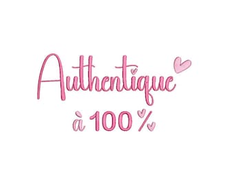 Machine Embroidery Design Authentique à 100 %