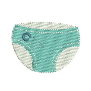 Embroidery design machine baby diapers instant download