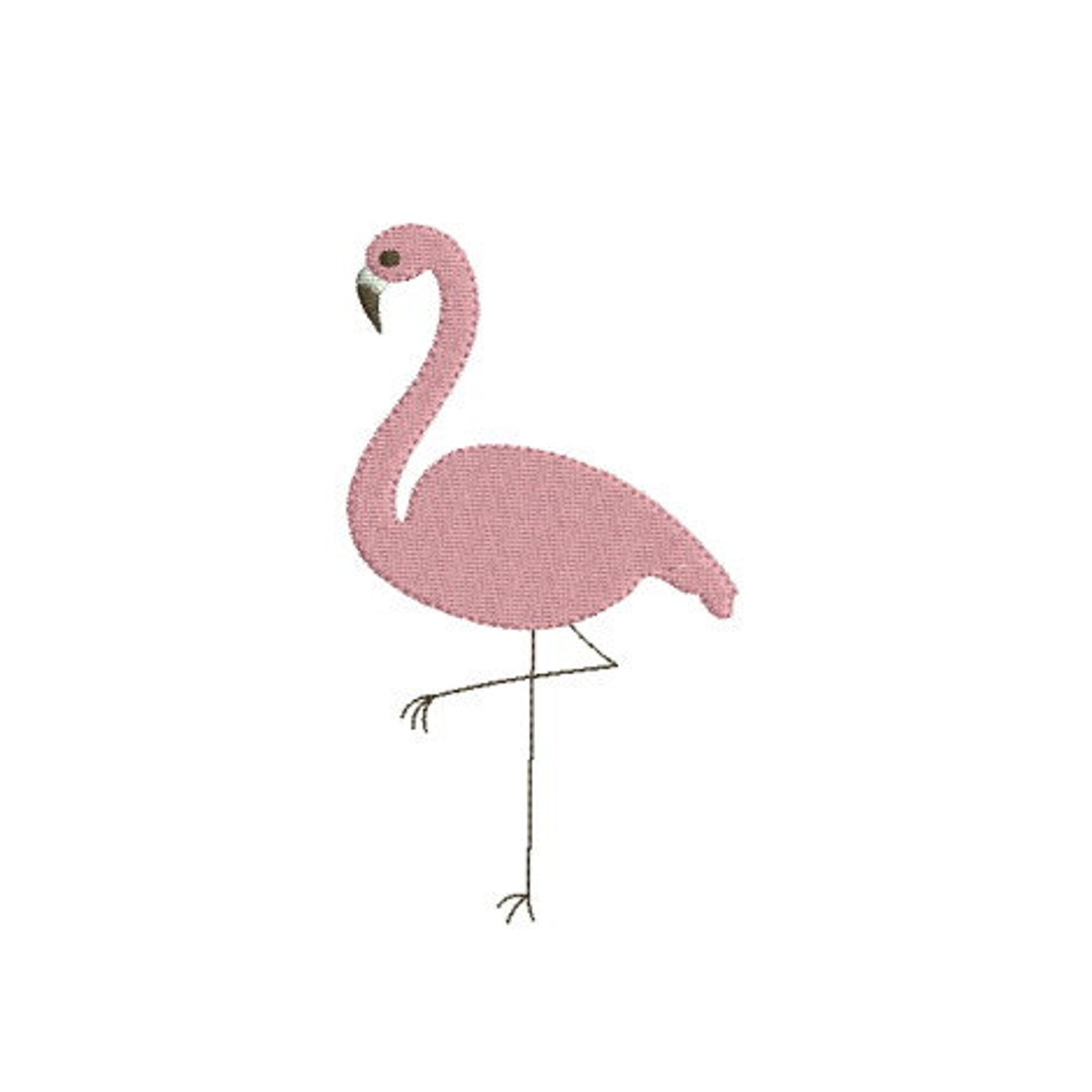 Page De Garde Cahier Poésie Flamand Rose Motif de broderie machine flamant rose téléchargement immédiat - Etsy France