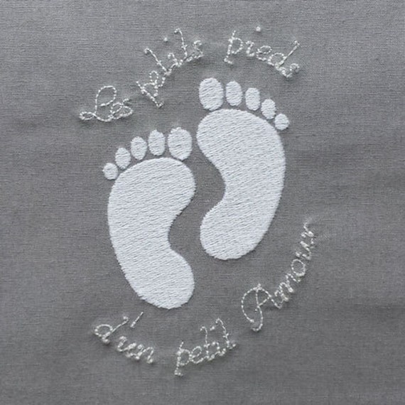 Kit Broderie Point De Croix Vervaco 'Les Petits Pieds De Bébé' - Complet Avec Toile, Fil, Aiguille, Instructions