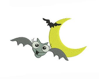 Stickerei Design Maschine Halloween Fledermaus sofortigen download