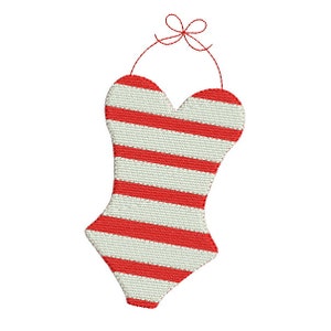 Embroidery design machine Women Swimwear instant download