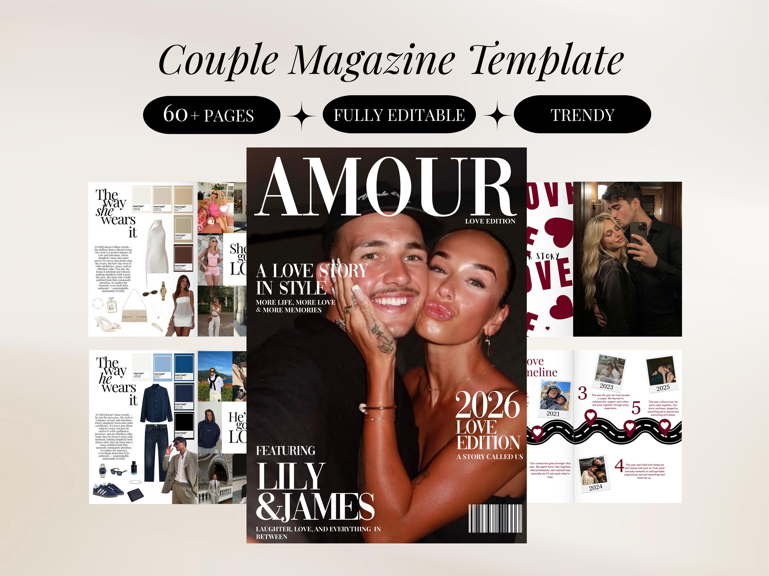 Love Magazine 雑誌セット 6冊 Love Magazine - Etsy