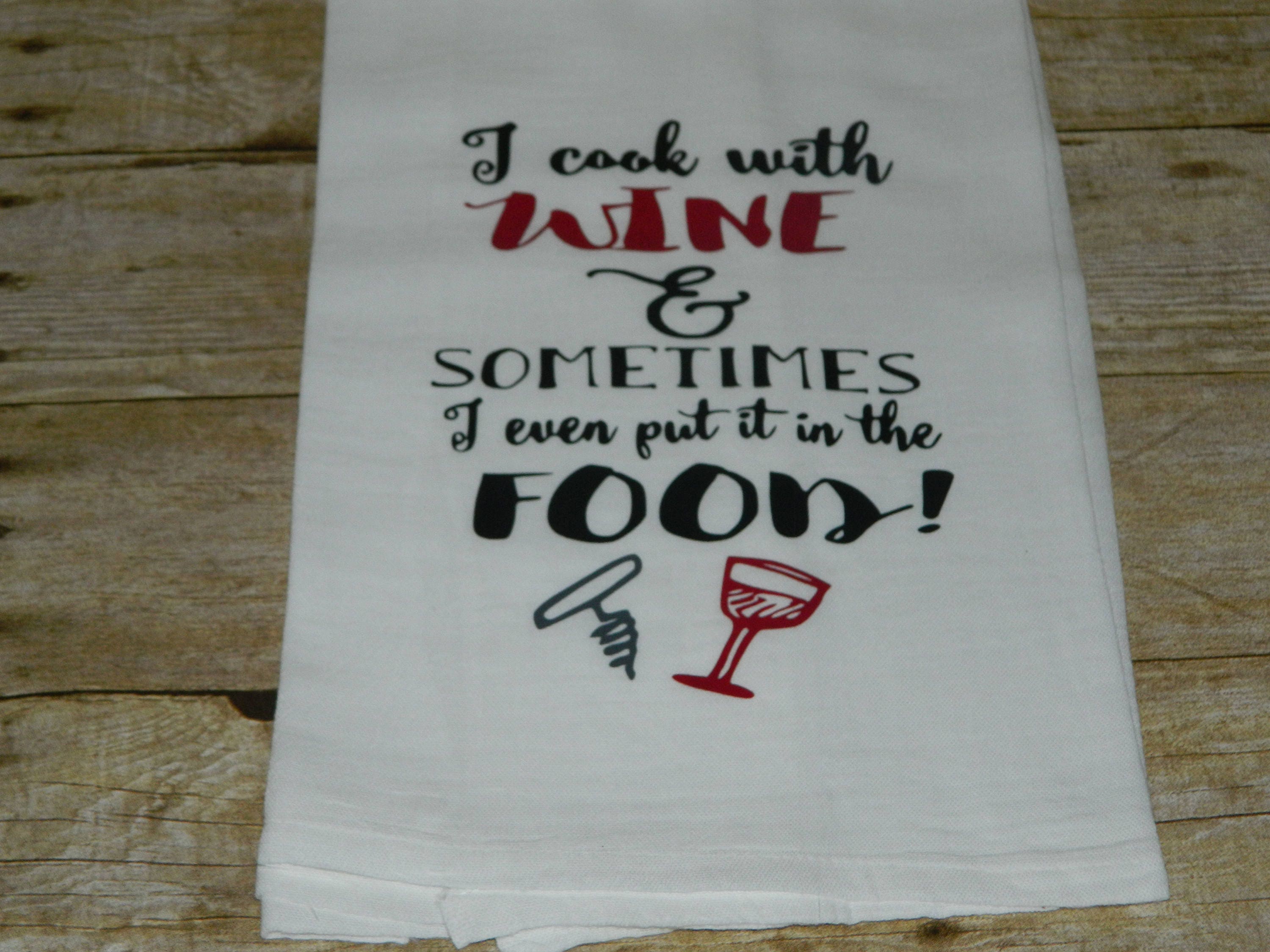 Lustige Spruch und Küche Zitate Sack Handtücher ich koche mit Etsy