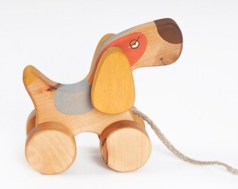 Pull toy dog hotsell
