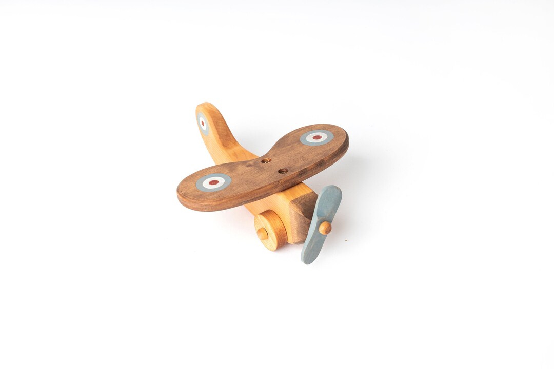 Wooden Airplane Toy, Wooden Toy Plane, Wood Plane, Wooden Toys for ...