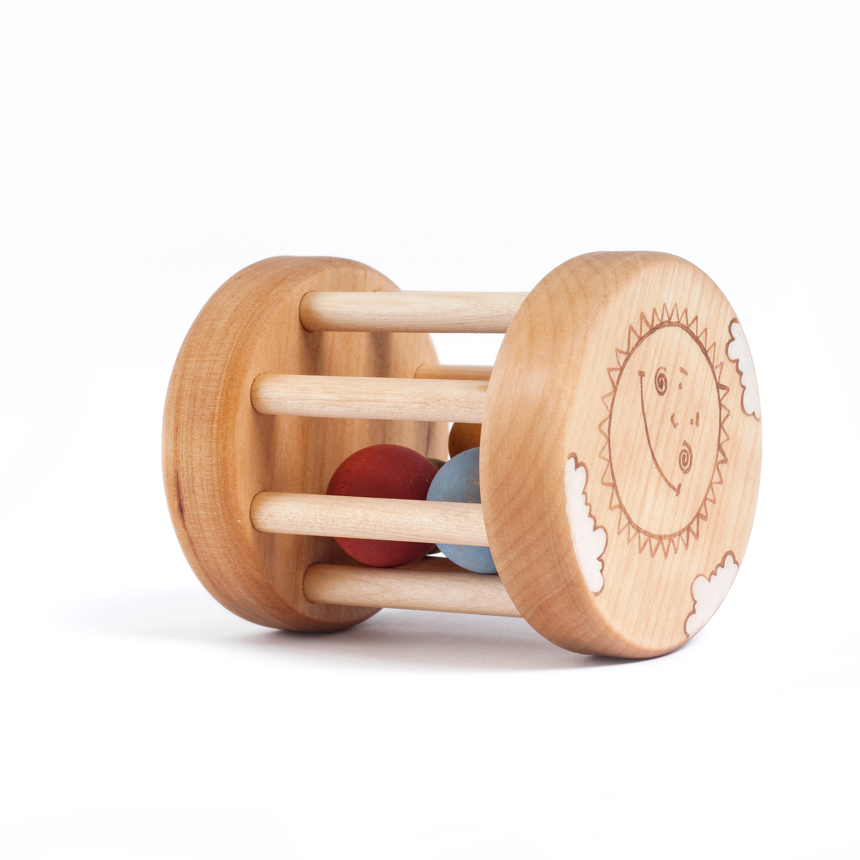 Baby Rattle Organic Toys 6 Months Wooden Toy Baby Rattle Organic Toys 6 Months Wooden Toy Handmade