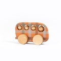 Wooden Vehicles, Montessori Toys for Toddlers, Bus Toy product logo