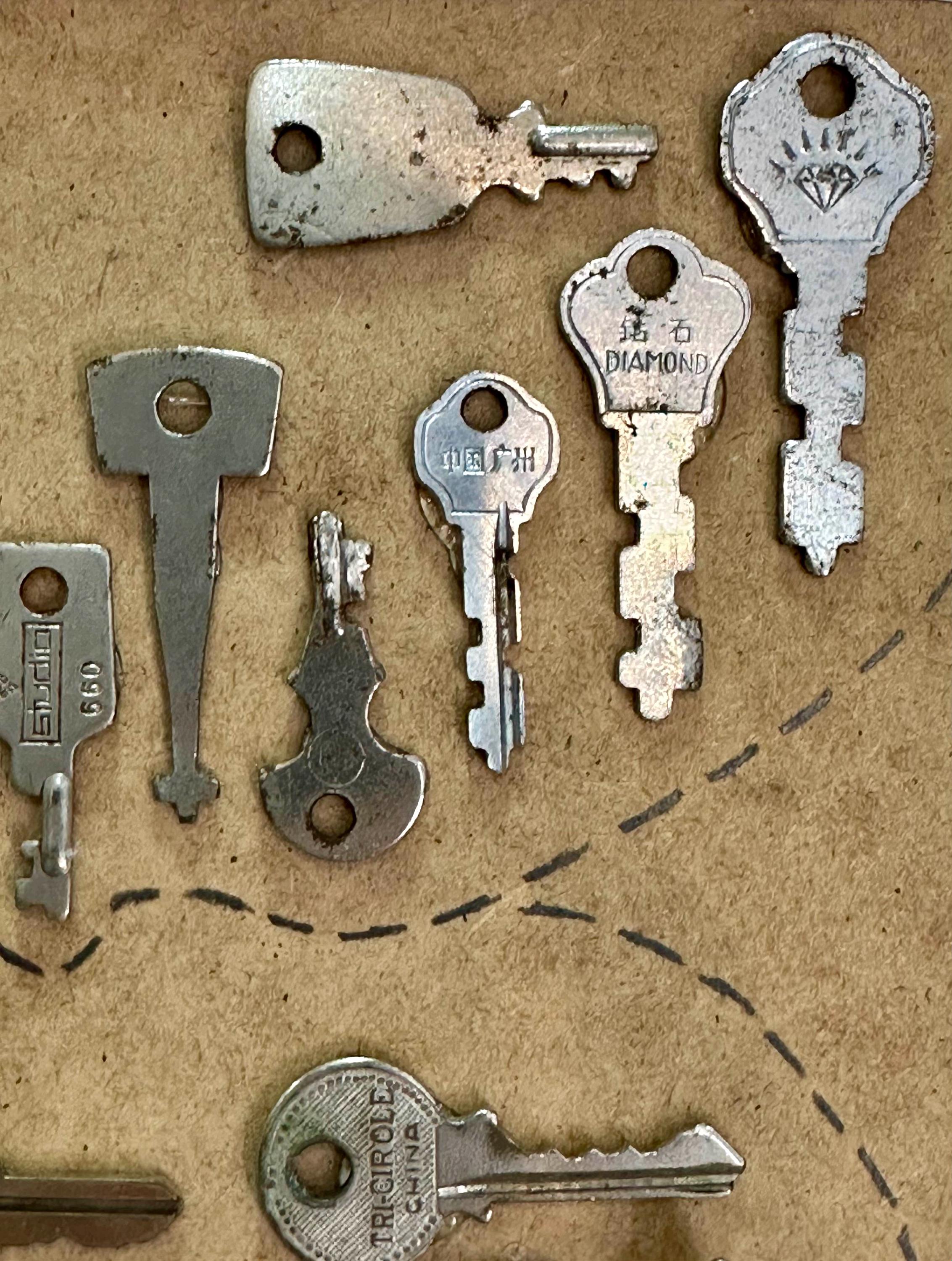 Collection Tower Locks Museum Collection Antique Locks and Keys – 78 Piece Vintag. One of a ...