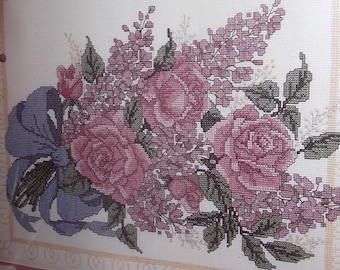 Floral Counted Cross Stitch