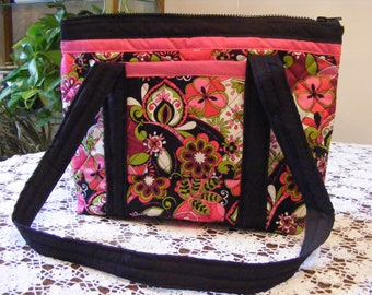 Floral Handmade Handquilted Purse