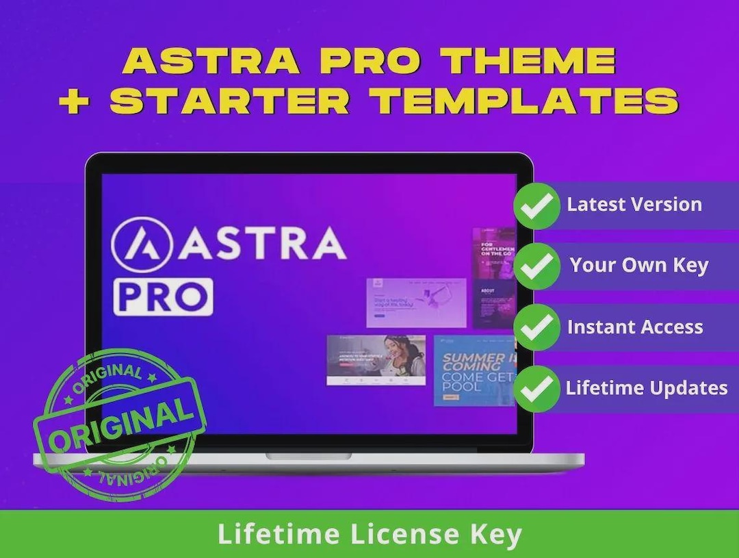 Astra Pro Wordpress Theme | Agency License With 240+ Starter Sites ...