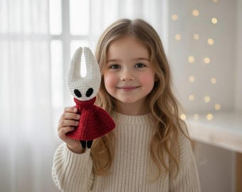 Hornet Amigurumi Crochet Pattern -  Hollow Knight Inspired Plush (Digital Download PDF)