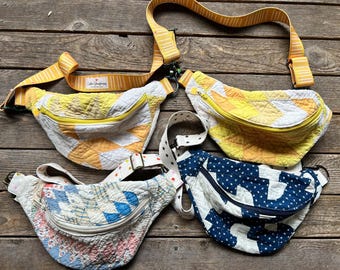 Upcycled Vintage Bum Bag/Cross Body Bag/Fanny Pack