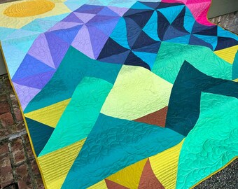 Summer Mountains Quilt