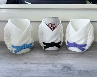 Jiu Jitsu Gi Cup Cozy & Holder BJJ Customizable Colors, MMA, Gift