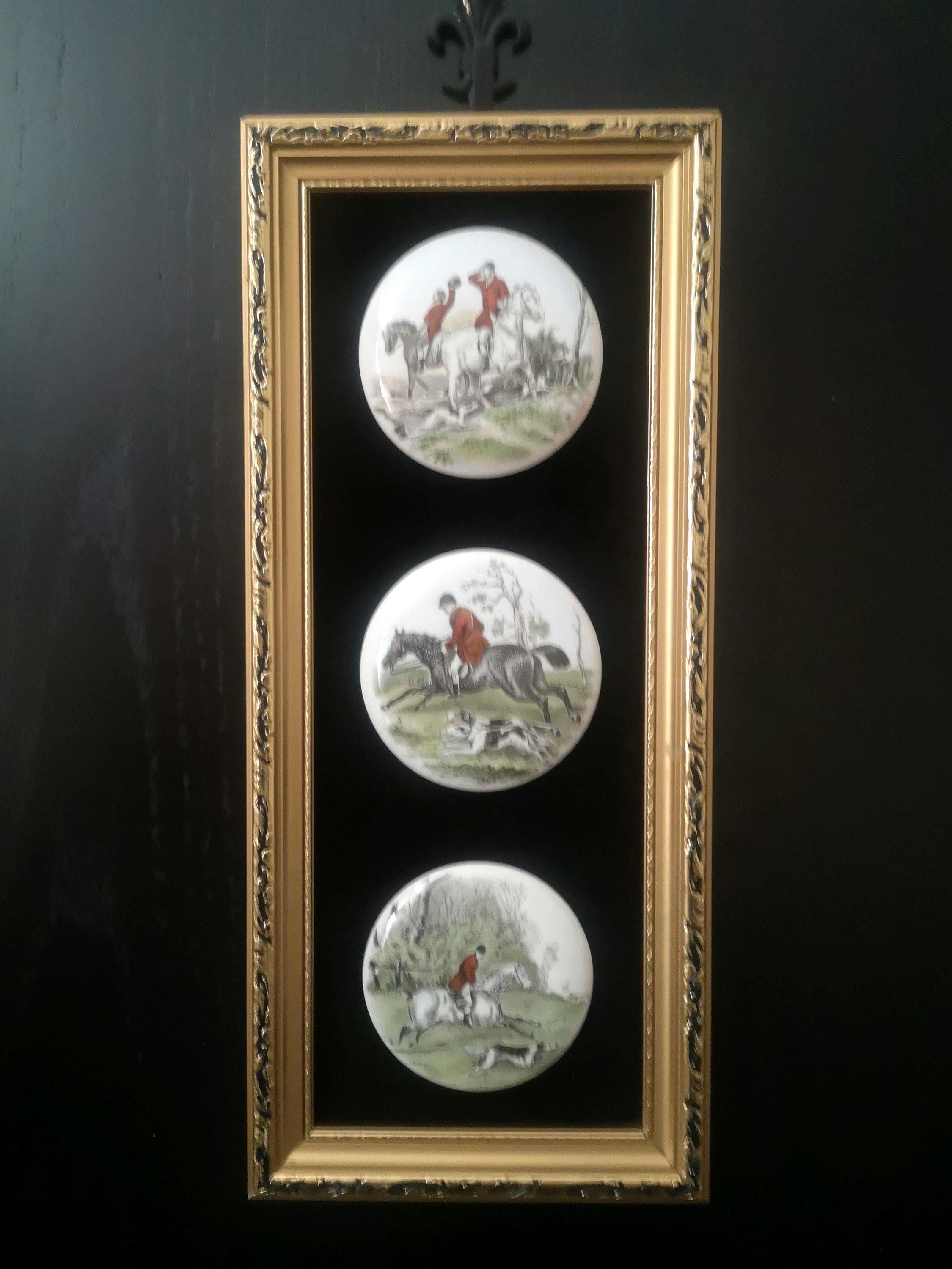 Staffordshire Hunting Scene - Etsy