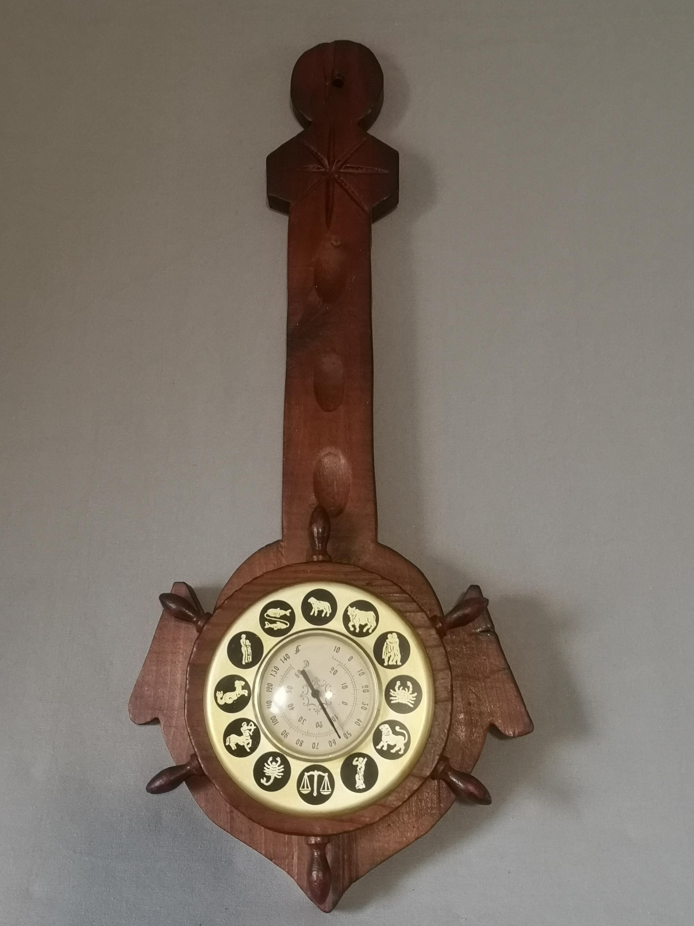 Baromètre Vintage Barometer Gischard Germany