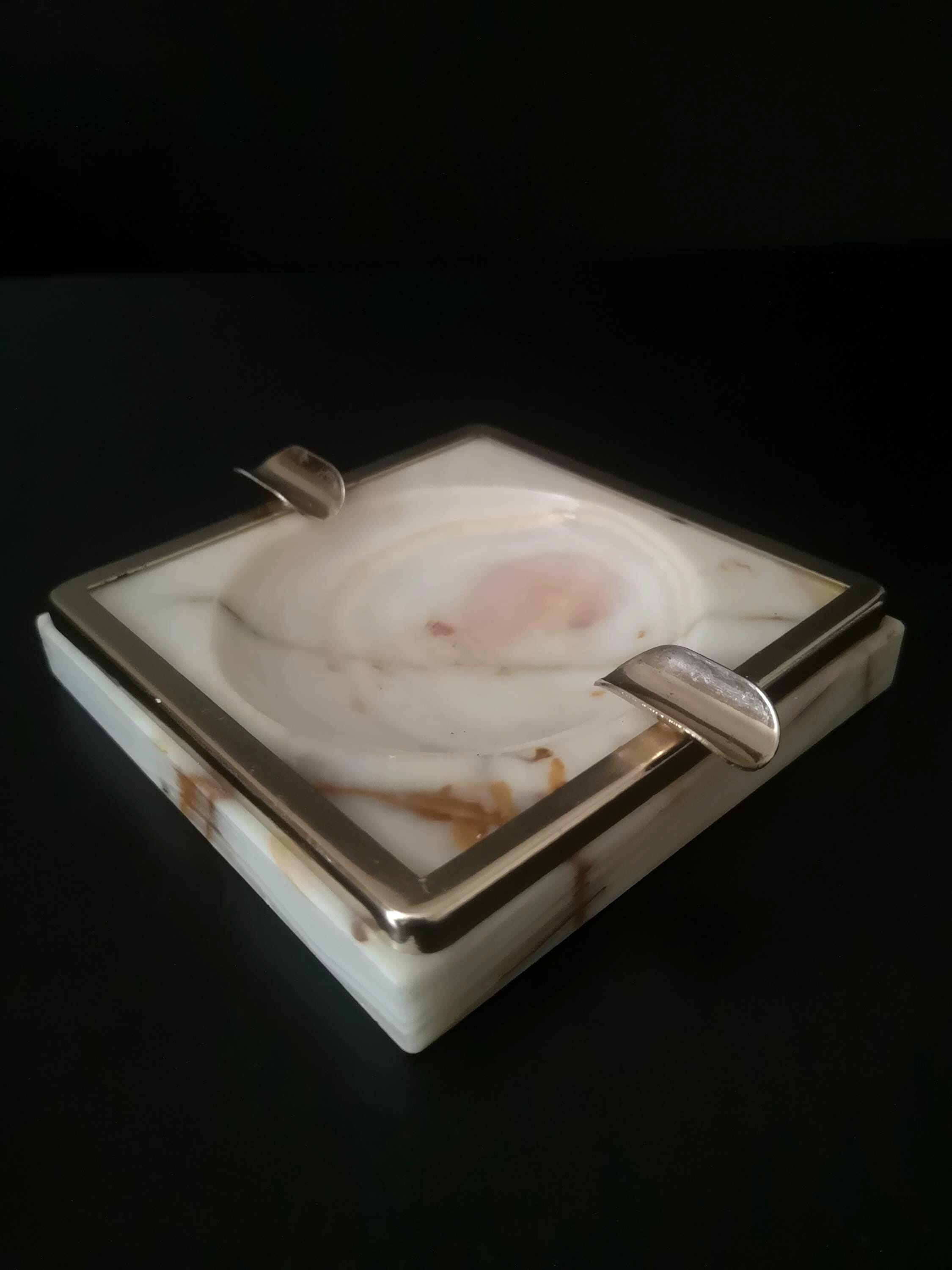 Marble Ash Tray Vintage - Etsy