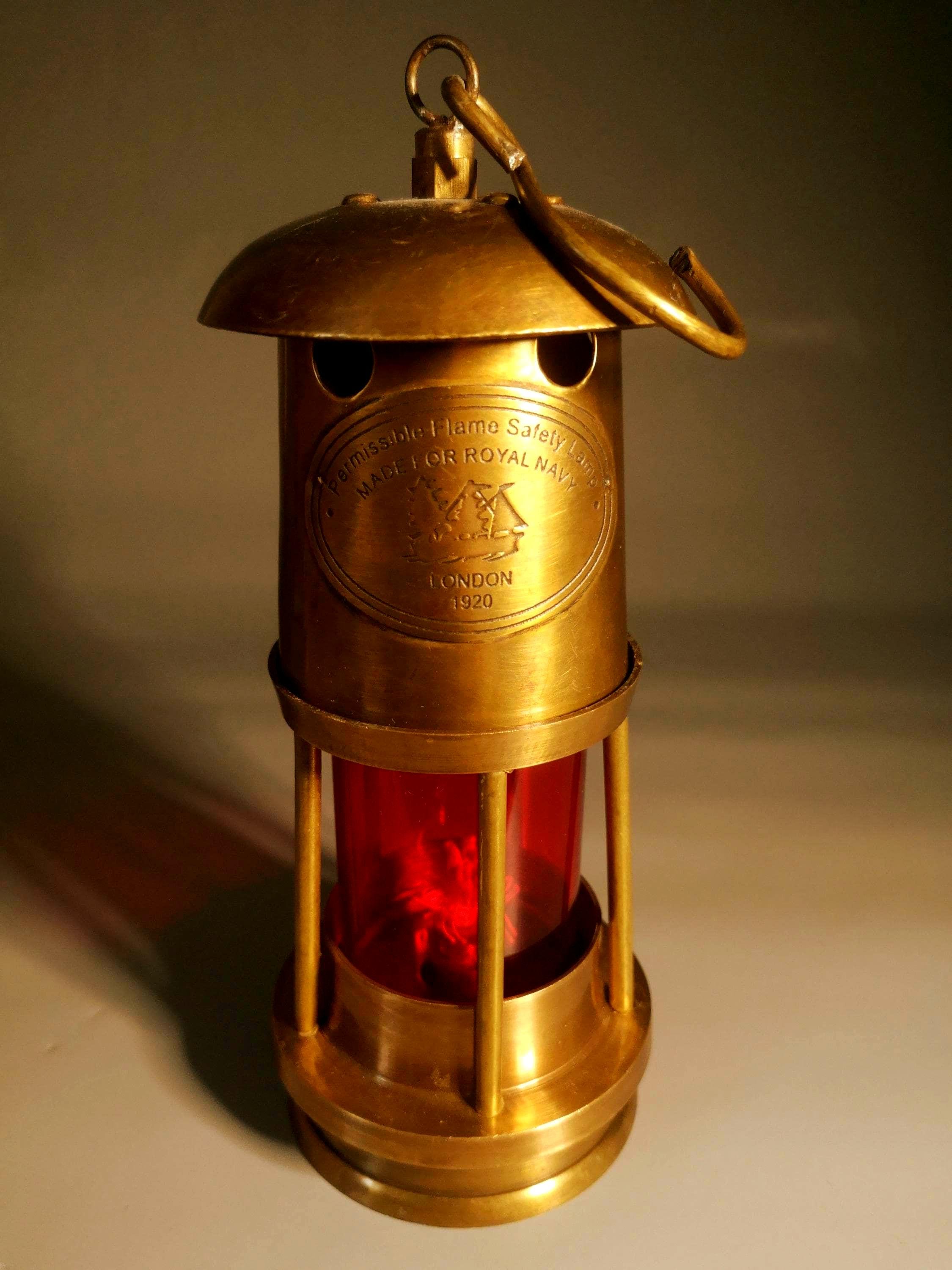 British Miners Lamp - Etsy Canada