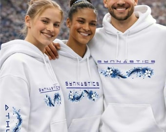 Bluza z kapturem dla sportowców gimnastycznych – seria Passion Mindset – Dream Discipline Grace – Unisex Heavy Blend™