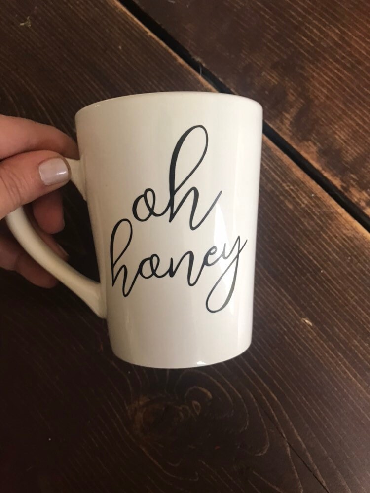 Oh Honey Mug- Funny Quotes- Bless Your Heart- Eyeroll- Sarcasm- Sarcastic Mug- Humor- Gift Gift Idea
