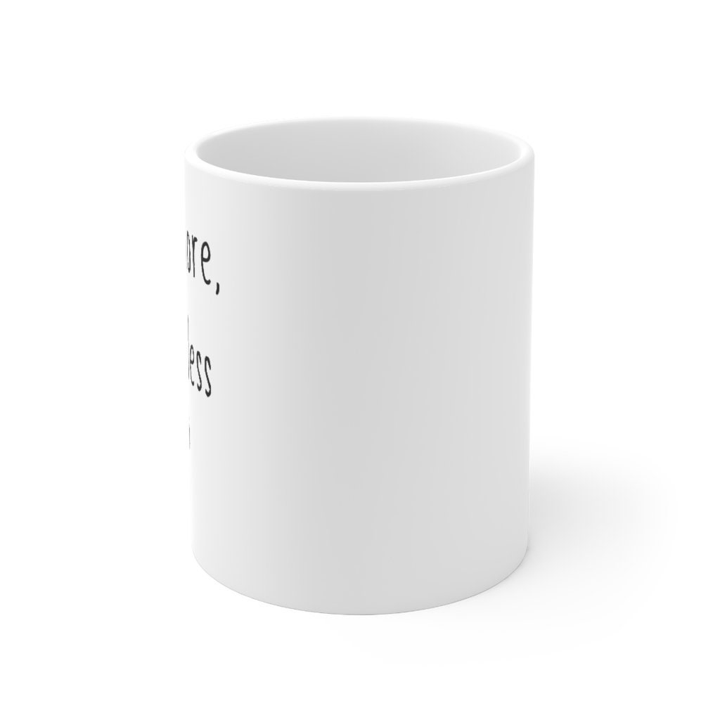 Wag More, Bark Less Mug- Dog Humor Funny Quotes- Happiness- Dog Parent- Mom- Dad- Positive Attitude- Happy- Joyful- Gift-Ceramic Mug 11oz - Thumbnail 3