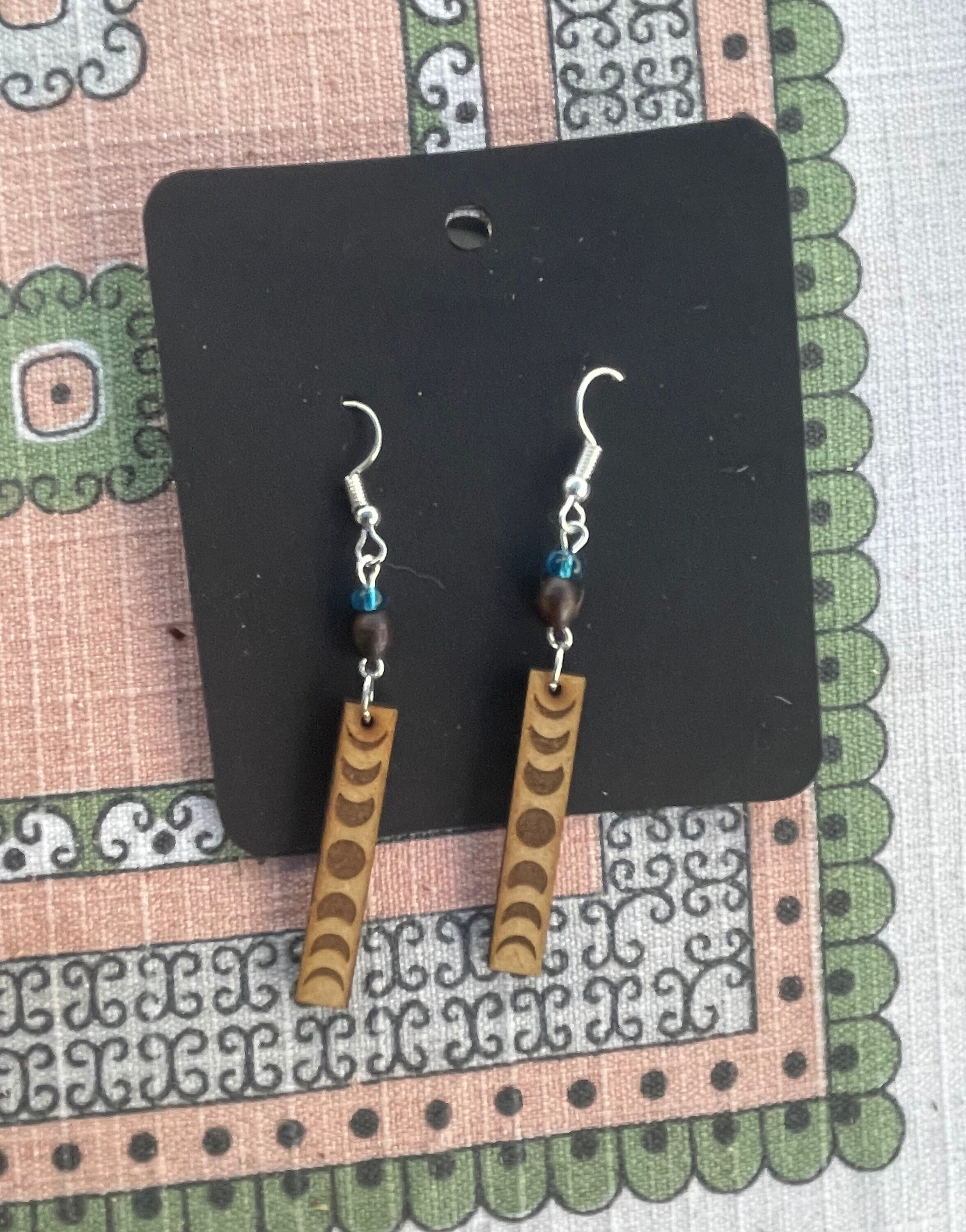 Moon Phase Earrings - Image 1