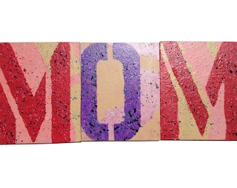 MOM 4x5" Letters