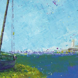 Beached Boat 14x11 Digital File