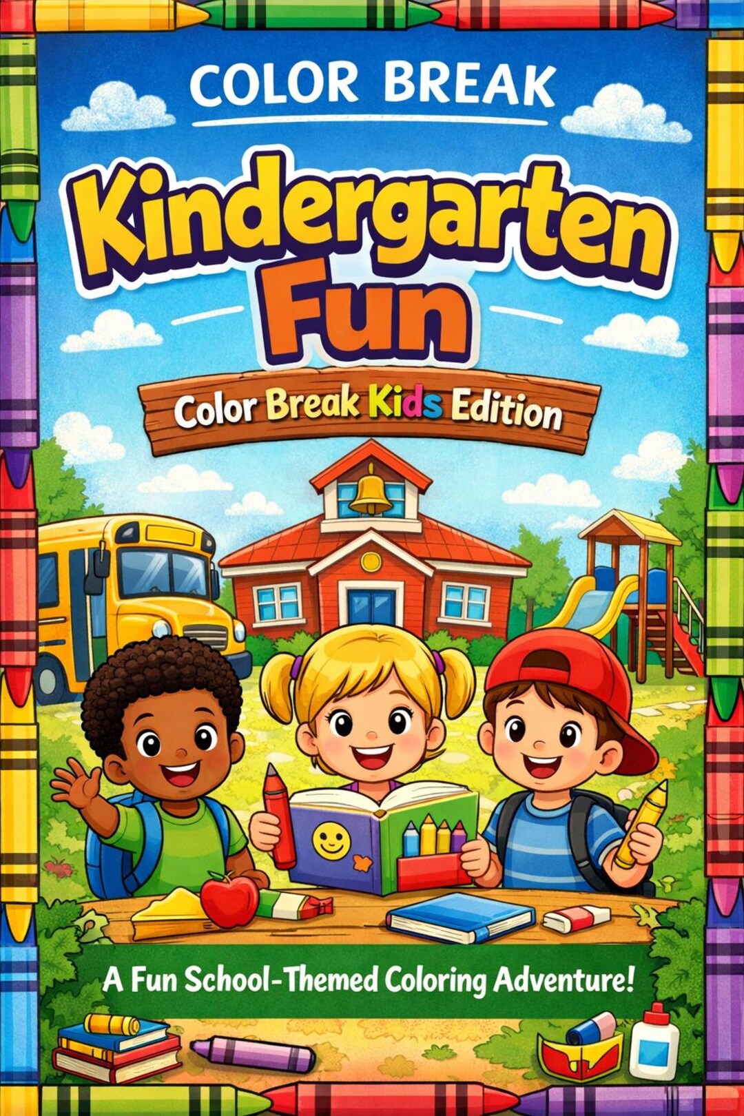 Color Break Studio - Kids Edition- Kindergarten Fun! - Etsy