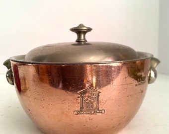 Cacerola para hotel Elkington Grosvenor House con tapa estampada