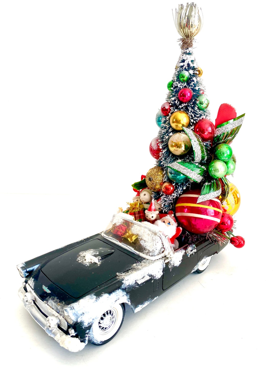 Revell Die Cast 1956 Thunderbird Christmas Assemblage With Etsy