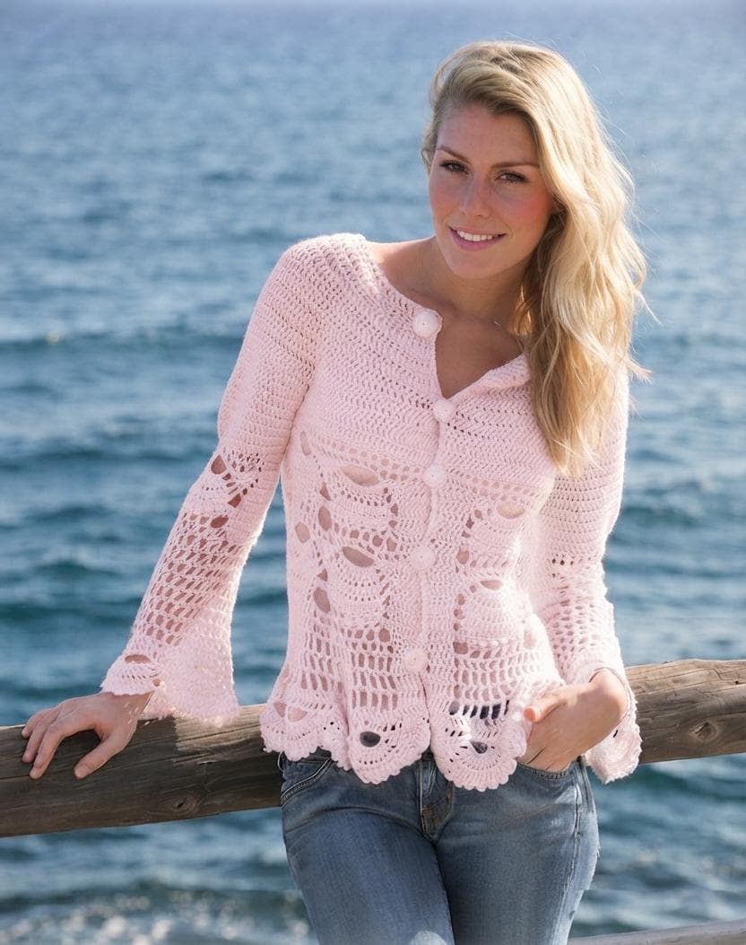 39 Crochet Jacket Patterns with Cardigans, Vests, and Hooded Styles 11 Easy Crochet Jacket for Beginners