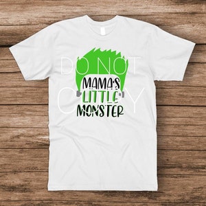 Mamas Little Monster Boy Sublimation Transfer | Halloween Frankenstein Sublimation Transfer | Ready to Press Sublimation Transfer