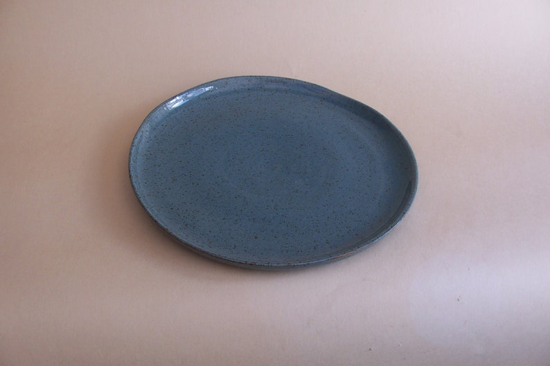 Side plate. With turquoise glaze. 19 cm. image 3