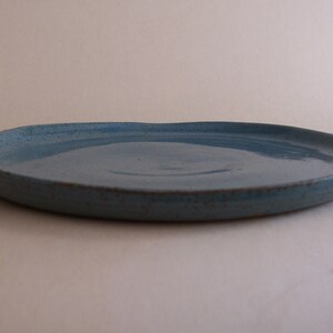 Side plate. With turquoise glaze. 19 cm. image 4