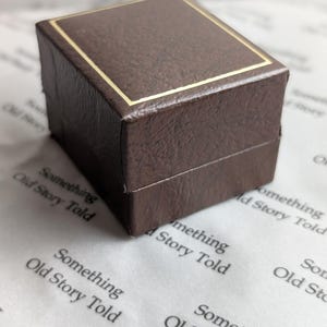 H Samuel Ring Box - Etsy UK