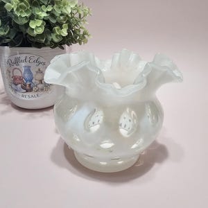 Fenton Coin Dot Vases - Etsy
