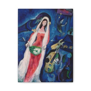 Chagall La Mariee - Etsy