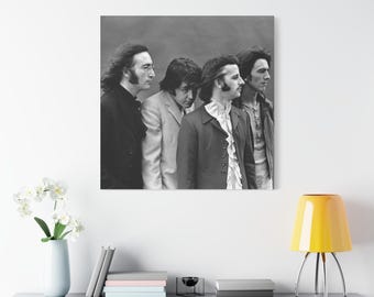 Cuadro decorativo de The Beatles para pared, arte para estudio de grabación, lámina de The Beatles Y-201