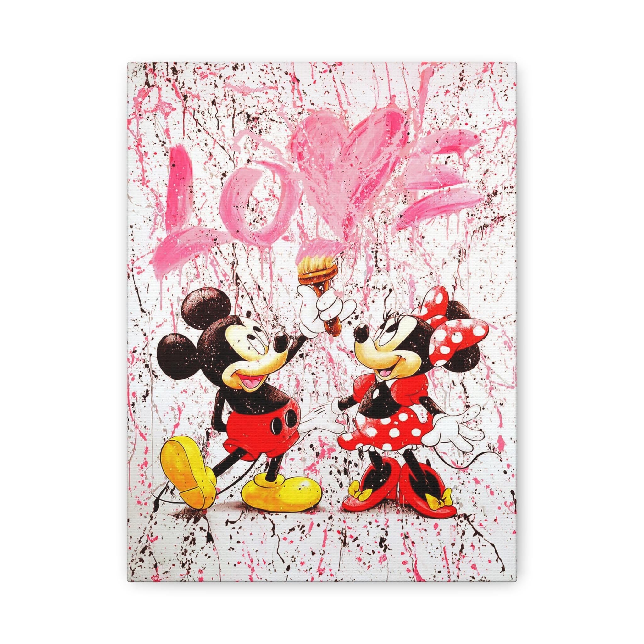 Banksy Mickey - Etsy
