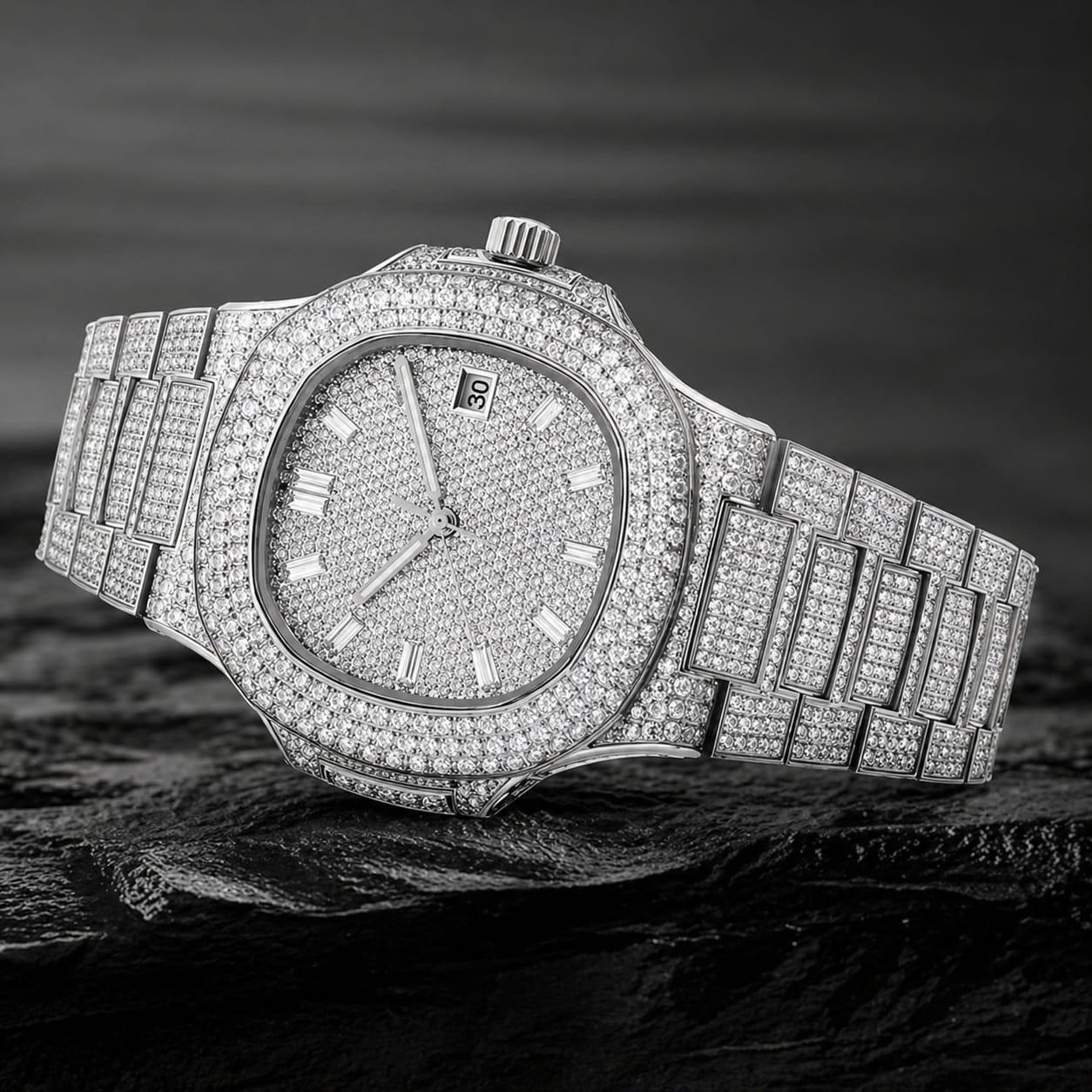 Moissanite watch - Etsy 日本
